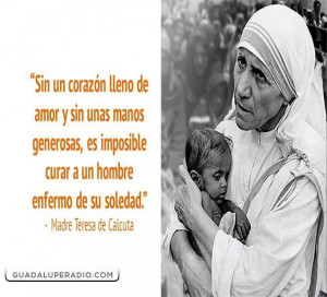 Madre Teresa De Calcuta.