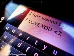 just wanna say I LOVE YOU . by KimikoTakeshita