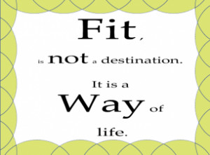 Stay Fit Inspirational Quotes