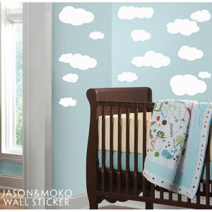 Wall Stickers - Cloud Wall Decals - Children Wall Decals babies quotes ...