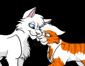 Brightest Morning Star ~Cloudtail X Brightheart~ by RiverBelle