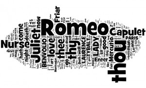 Day 46: Romeo and Juliet word cloud