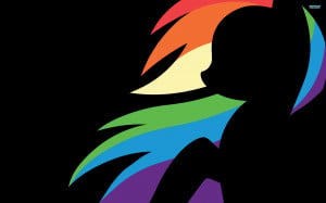 The name is Rainbow Dash. I am the fastest pegasus in Equestria. I ...