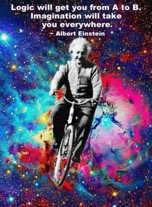 ... from A to B. Imagination will take you everywhere - Albert Einstein