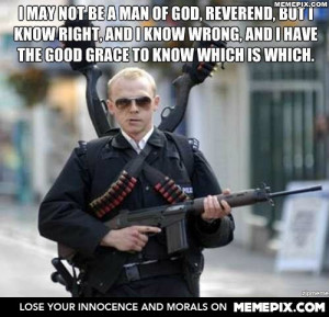 One of the best Hot Fuzz quotes