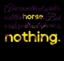 Horse And Rider Quotes And Sayings