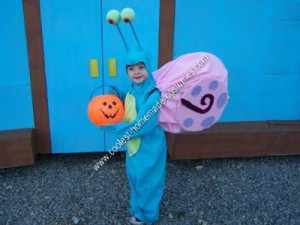 Homemade Gary the Snail Halloween Costume: For Halloween this year our ...