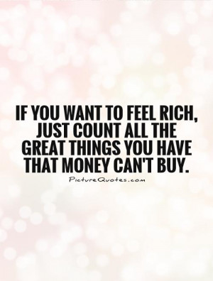 Money Quotes Rich Quotes Count Your Blessings Quotes