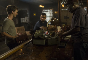 ... of Frankie Faison, Antony Starr and Harrison Thomas in Banshee (2013