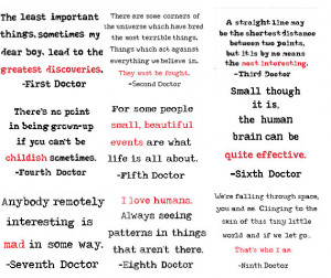 doctor who quotes about life