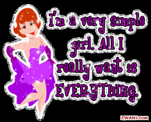 want every thing diva graphic