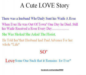 Cute Lovely and Heart Touching Love Stories ...