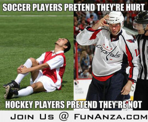 Soccer Players vs Hockey Players