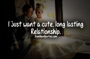 Just Want A Cute, Long Lasting, Relationship | via Tumblr | We ...