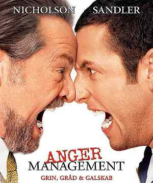 Anger Management starring Adam Sandler: DVD Cover .... Jack Nicholson ...