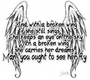 Broken Wing- Martina McBride... Closest to what I'm looking for ...
