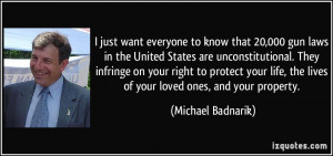 gun laws in the United States are unconstitutional. They infringe ...