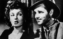Ann Savage and Tom Neal in Detour (1945 )
