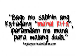 Love Quotes Forever Tagalog ~ Random Tagalog Quotes 5
