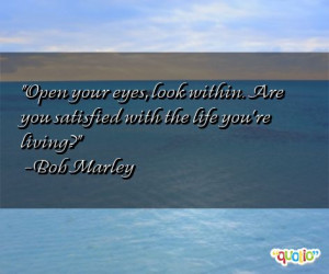 KEEP YOUR EYES OPEN QUOTES