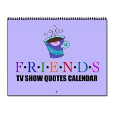 Friends TV Wall Calendar for