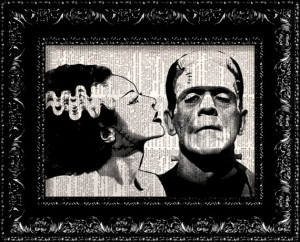 Frankenstein and Bride of Frankenstein- Monsters In Love - Geekery ...