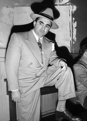 Real-life mobster: Criminal Mickey Cohen was watched by the Gangster ...