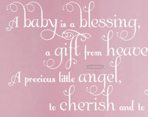 Baby Saying Wall Decal Nursery Deco r Girl Wall Sticker Rhyme ...