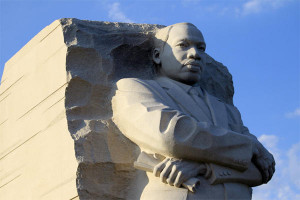 The Martin Luther King, Jr. Memorial stands in Washington, D.C.