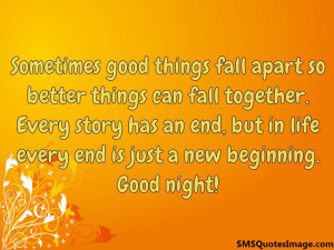 Every end is just a new beginning...