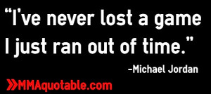 Michael Jordan Quotes About...