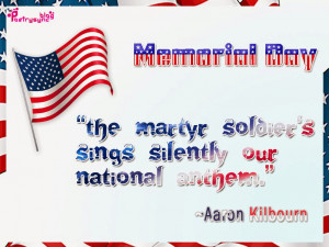 The martyr soldier's sings silently our national anthem...!!!