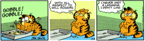 Based on the Garfield strip 1979-05-09 and 1/0 strip 932 .