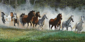 Running Horses Running-horses. 