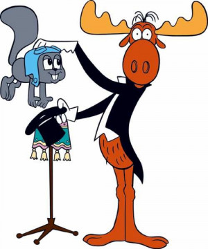 Rocky, Bullwinkle and Friends (1959-1964) Watch me pull a rabbit out ...