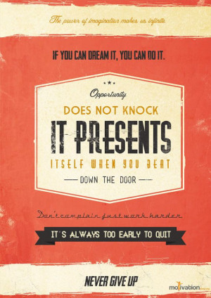 Success quotes Motivational print on paper A3 by MotivationShop