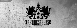 Rhymesayers Black and White Logo Wallpaper