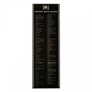 Famous Movie Quotes Plaque | Kirkland's