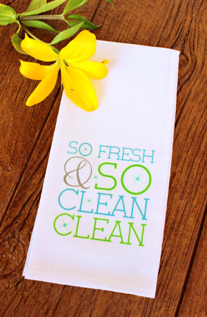 Funny Kitchen Cleaning Quotes So fresh & so clean clean