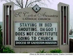and hilarious church signs: St. Cyril of Alexandria Catholic Church ...