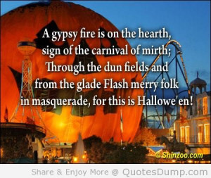 ... The Glade Flash Merry Folk In Masquerade, For This Is Hallowe’en