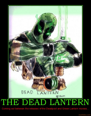 the dead lantern deadpool green lantern