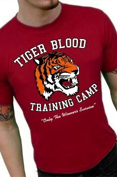 Famous Quotes From Charlie Sheen T-Shirts - Tiger Blood Training Camp ...