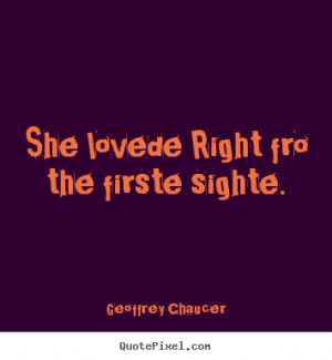 Chaucer Love Quotes
