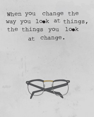 Seeing things differently