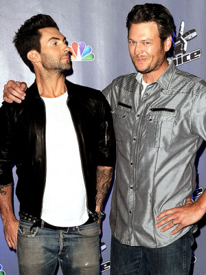 Friendly rivalry? Blake Shelton finds his life's purpose taunting Adam ...