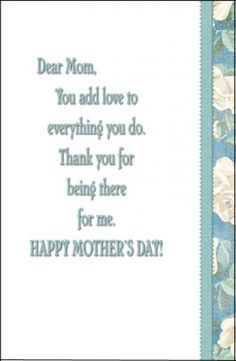 Mother's Day Messages and Quotes