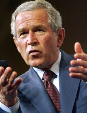PRESIDENT GEORGE W. BUSH EMBRACED AND PRAISED MUSLIMS WHEN HE WAS ...