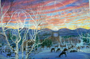 Deer Art ,Native American art, animal art, animal totem deer ...