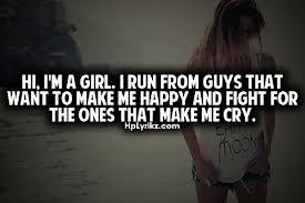 Quotes About Wanting To Make A Girl Happy ~ That Make Girls Cry Quotes